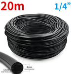 connecteurs arrosage gouttelettes noir adhésifs plastique robustes jardin pot fleurs 47mm