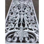 panneau mural décoration maison doré argenté floral baroque durable facile résistant eau