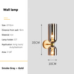 lampe murale contemporaine verre poli argent doré noir blancversible minimaliste chambre salon