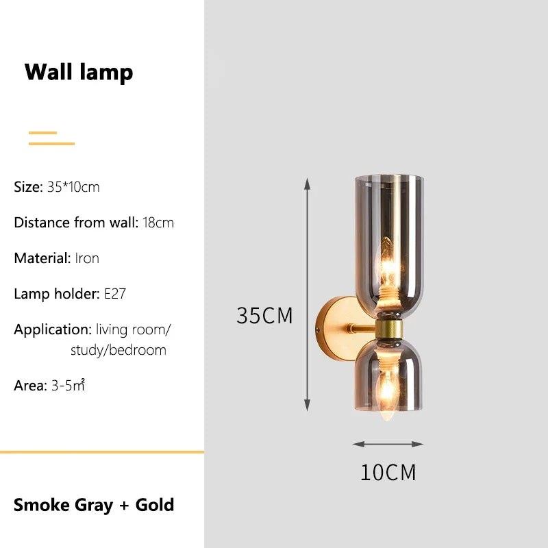 lampe murale contemporaine verre poli argent doré noir blancversible minimaliste chambre salon