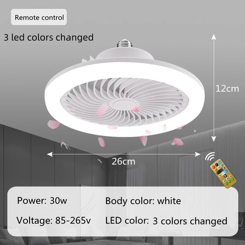 ventilateur lampe led blanc moderne grille radial télécommandeflux lumineux 249 2000 tension 120v 240v