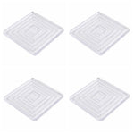 anti dérapants pads adhésifs transparents ronds modernes 3cm 4cm 5cm 6cm 8cm sets