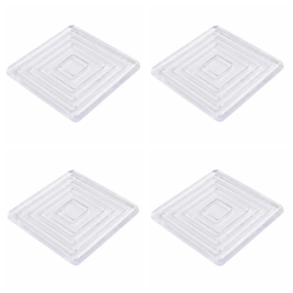 anti dérapants pads adhésifs transparents ronds modernes 3cm 4cm 5cm 6cm 8cm sets