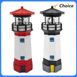 lanterne solaire led rouge verre transparent classique fenêtres bleues toit translucide