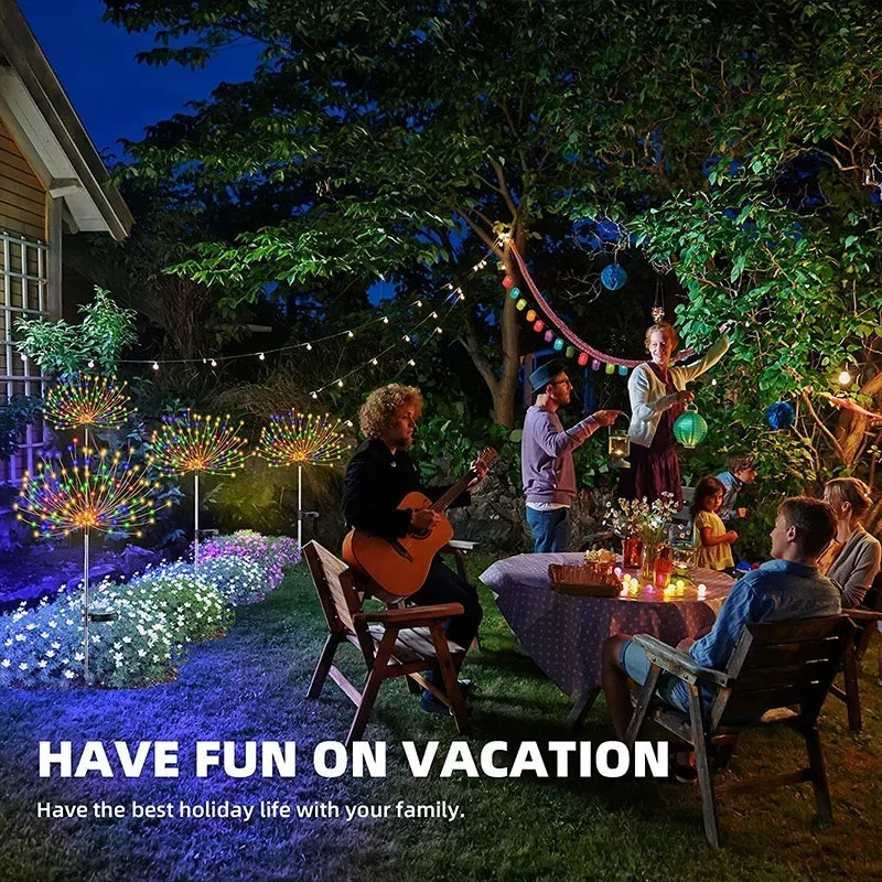 décoration solaire étoile multicolore moderne lumineuse extérieure patio jardin balcon autonomie ip65 abs solar