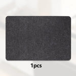 tapis protection moderne noir 44x30cm polyester adhésif isolation thermique résistant chaleur