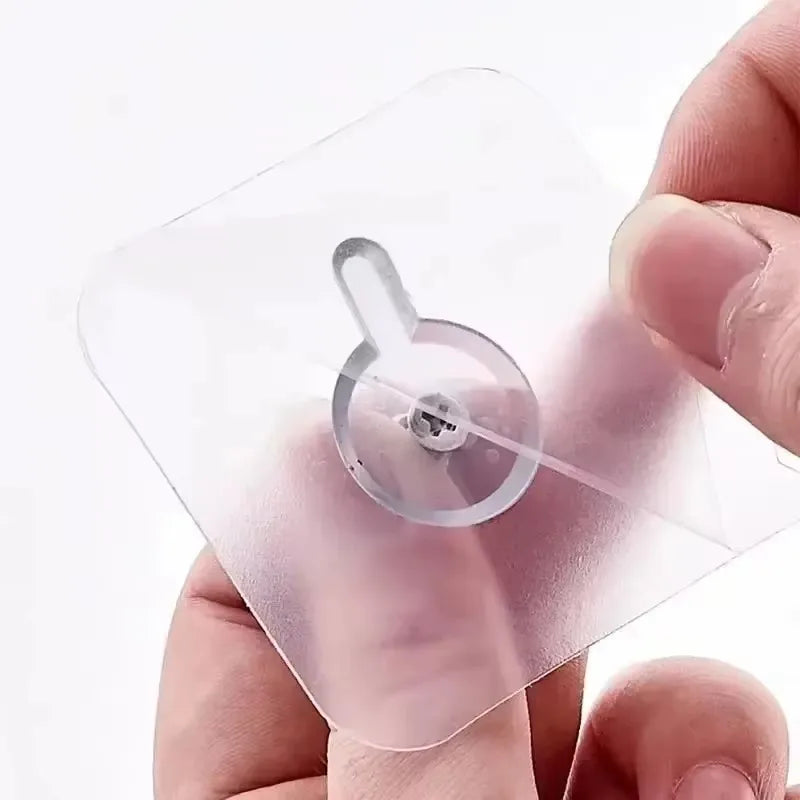 porte serviettes adhésif transparent moderne sans motif utilisation multiple sans perçage cuisine salle bain