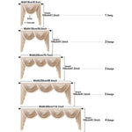 rideau polyester beige clair classique opacique 105cm largeur variable decoration fenetre cuisine salon