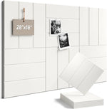 panneaux acoustiques modernes beige clair texture légèrement rugueuse 28.34x18cm 9.45x9.45cm 0.35cm épais adhésif