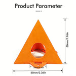 supports peinture mini cones orange pratiques utilitaires 60mm 50mm