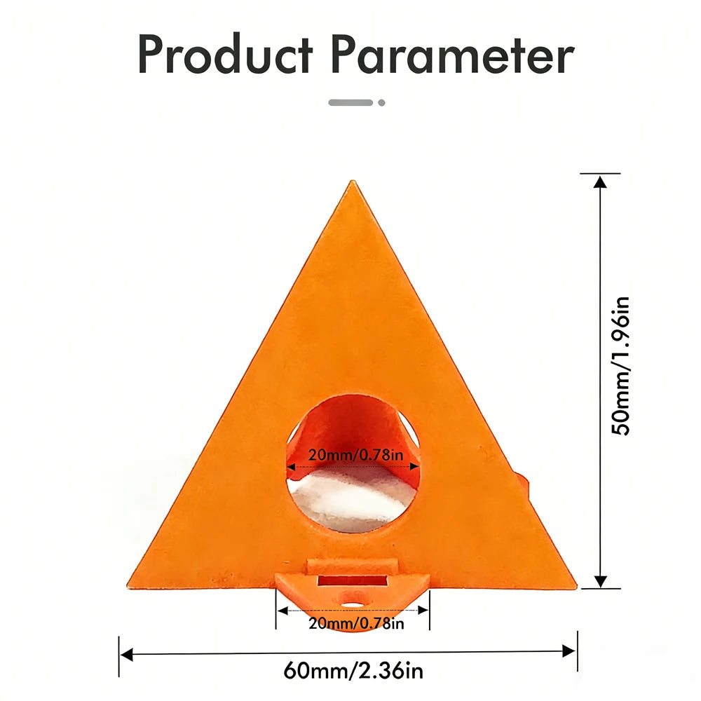 supports peinture mini cones orange pratiques utilitaires 60mm 50mm