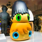 figurines animées grands yeux coiffures variées couleurs vives pack cadeau enfants modernes