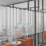 store volets blanc rayures horizontales moderne isolation thermique uv protection DIY