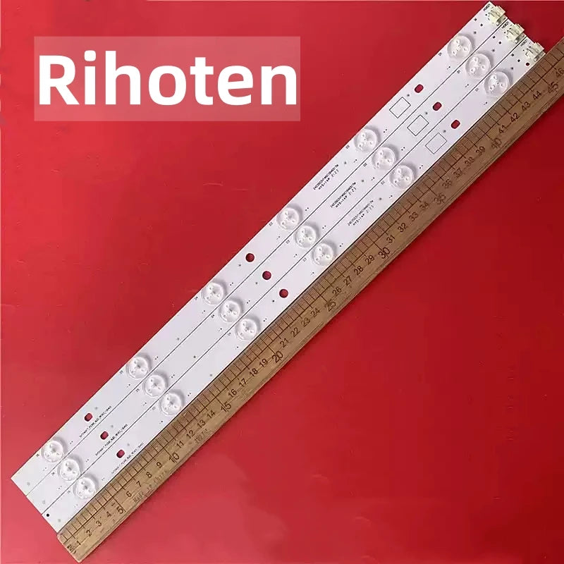 ruban led blanc moderne 10cm 10cm transparent rectangles mesure cm