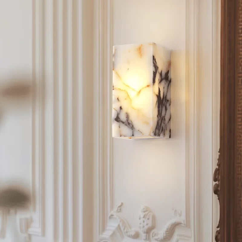lampe suspendue marbre moderne blanc noir gris salon chambre restaurant étude