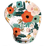 coussin souris ergonomique multicolore floral adhésif gamer portable abstraits motifs opaques