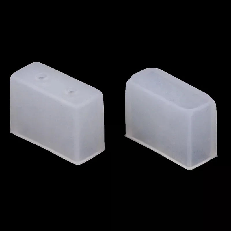 protection moderne blanc translucide silicone étanche 50 pièces cache objet