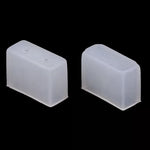 protection moderne blanc translucide silicone étanche 50 pièces cache objet