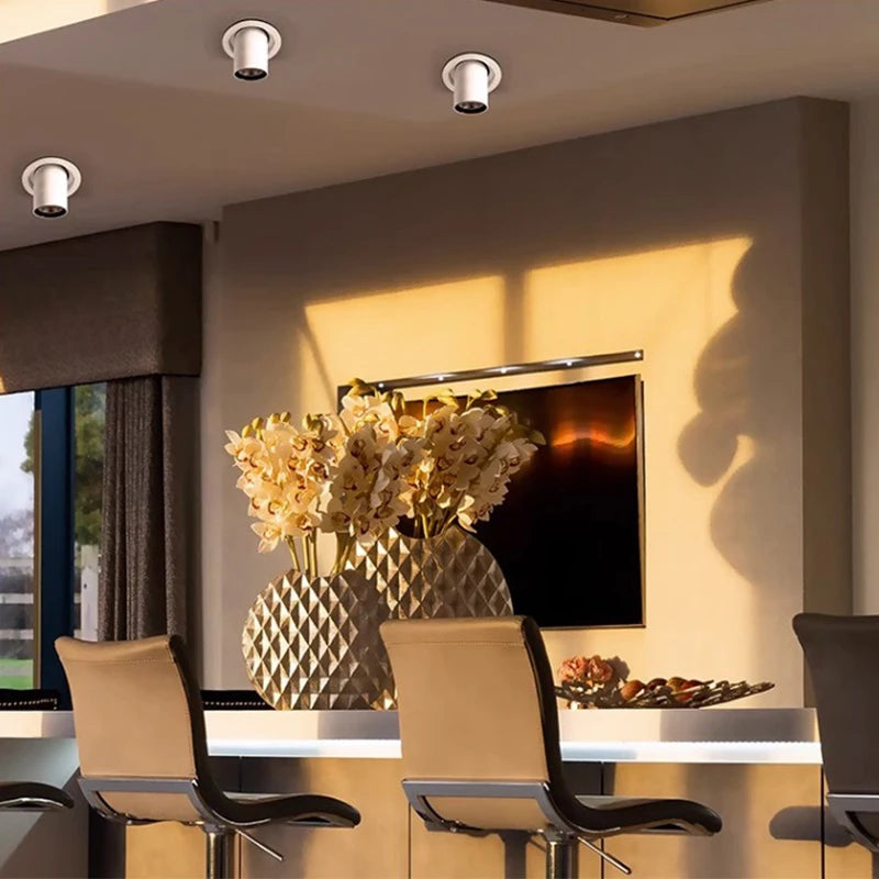 Spot LED encastrable blanc 18W design moderne