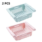 panier rangement moderne perforé beige bleu rose respectueux environnement organiser réfrigérateur congélateur transparent almacenamiento