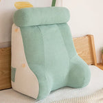 coussin soutien ergonomique moderne lavable vert rose gris bleu jaune pp coton polyester