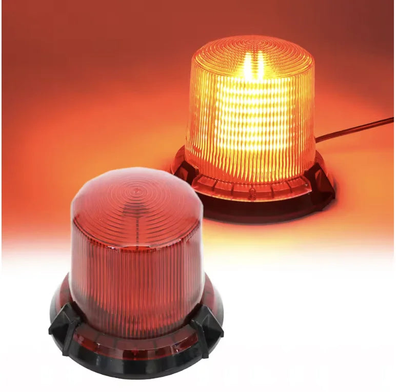 lampe signalisation danger rouge bleu orange aimant led 360 rotation flashing strobo moderne sécuritéurgence