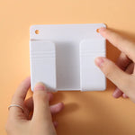 support mural smartphone adhésif blanc noir respectueux environnement moderne multifonctionnable rangement télécommande