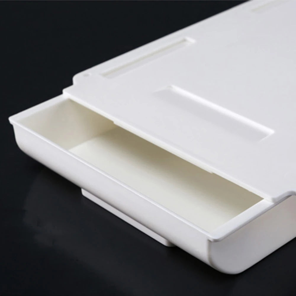 rangement tiroir adhésif blanc moderne stationner organisateur cosmétiques outils papeterie