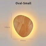 lampe murale bois led moderne minimaliste éclairage quotidien chambre cuisine salon entrée étude(toucher)