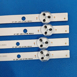 bandes led blanc connecteurs modernes téléviseur lumineuses aluminium flux lumineux