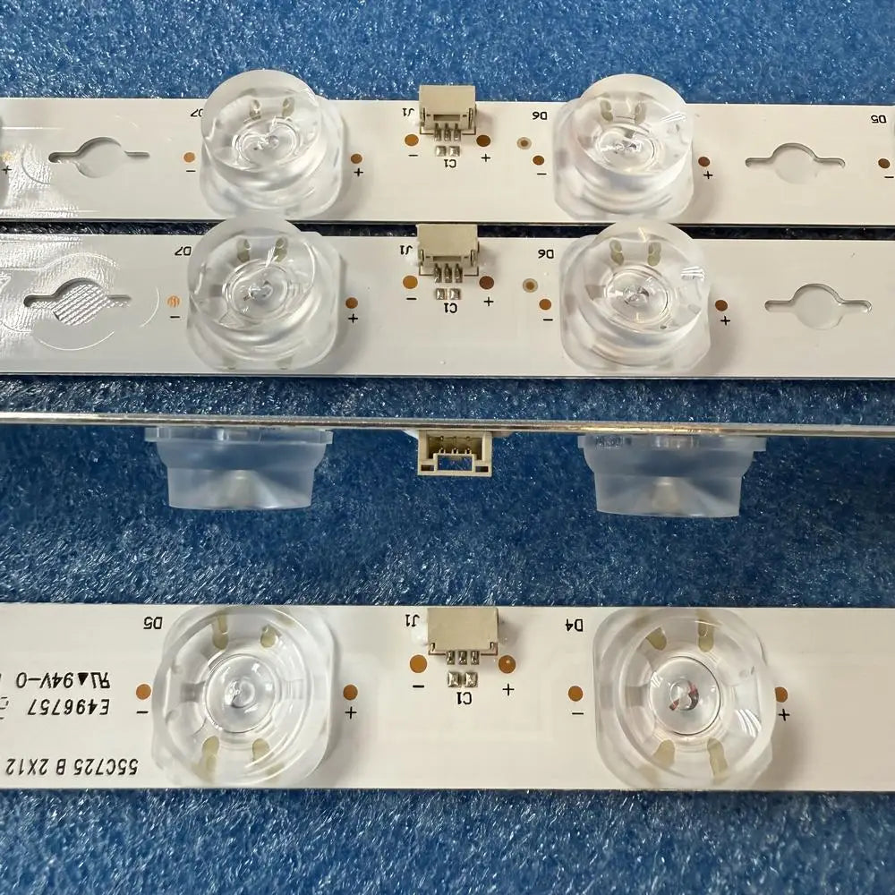 ruban led blanc moderne réutilisable fixe bouton poussoir connecteur électrique opacité