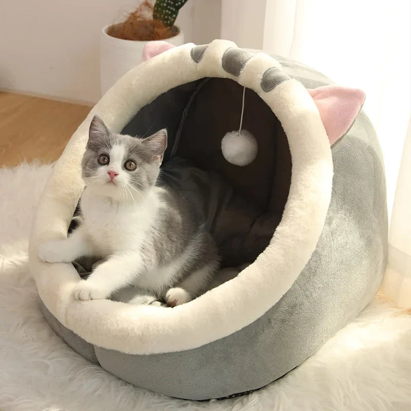 lit chat tapis doux gris rose vert moderne arrondi coussin double face