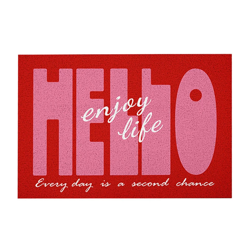 Hello - un message d'inspiration pour profiter de la vie au maximum, chaque jour étant une nouvelle chance.