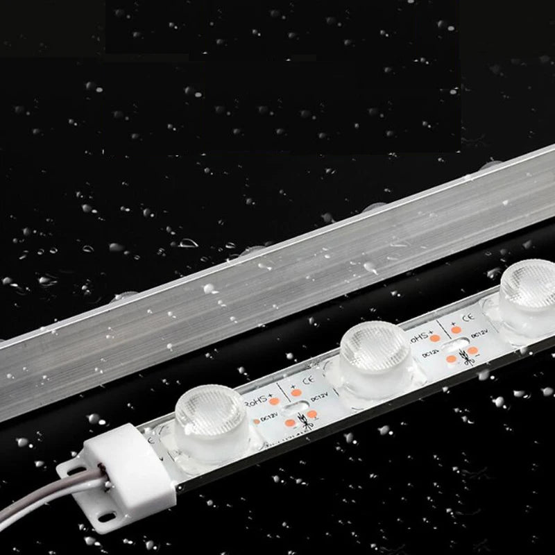 ruban led blanc 50cm 12v clips moderne éclairage signalisation industrielle led 12w