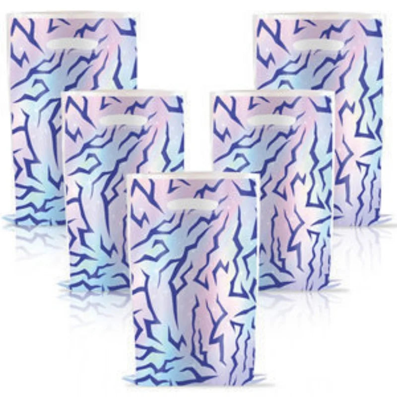 vaisselle jetable fête anniversaire assiettes gobelets serviettes tableau violet blanc bleu moderne