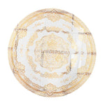 serviette table moderne broderie fleur doré réutilisable imperméable maison fête banquet