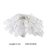 guirlande lumineuse pinces linge jaune chaud blanc multicolore décorative bohème ambiance photo souvenirs