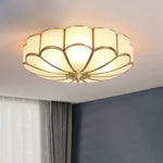 plafonnier led moderne cuivre blanc doré ressort coquillage lumières 90 260v e27