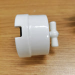 prise murale moderne 10a blanc noir vis fixation certification ccc