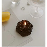 bougies fleur rouge rose violet jaune blanche parfumées aromathérapie artisanal élégantes décoration maison chambre