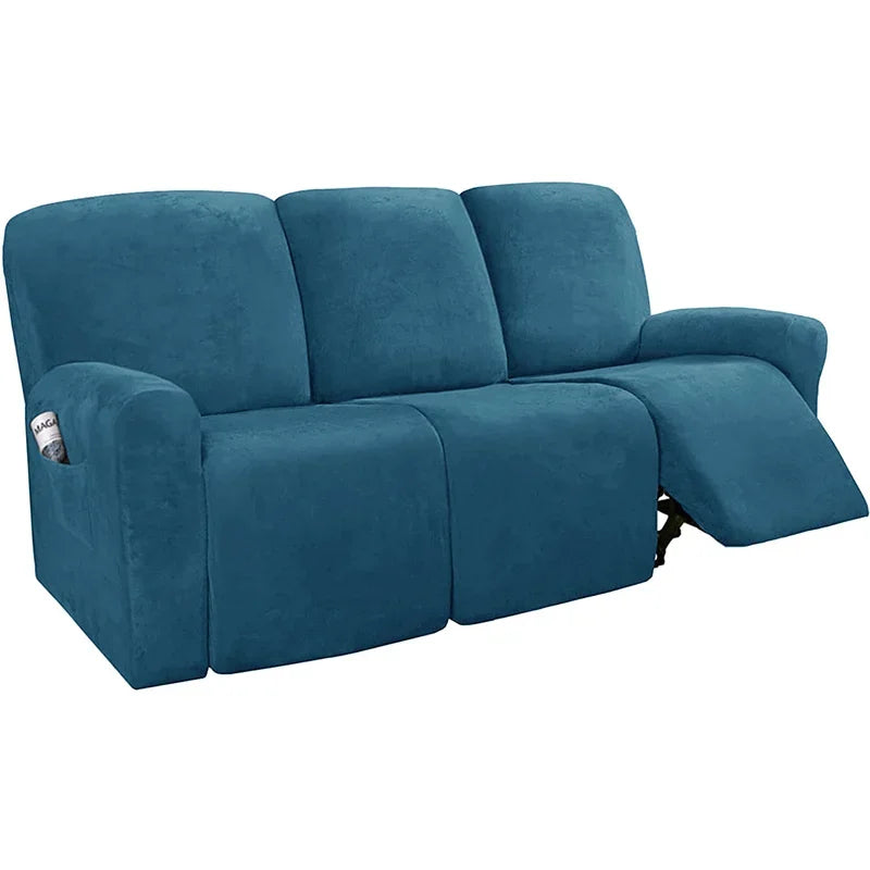 housse canapé velours moderne vert foncé bleu clair beige gris inclinable placesversible machine