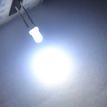 Diodes led 3mm bleu vert rouge blanc chaud jaune diffuses 1000pcs nouvelle