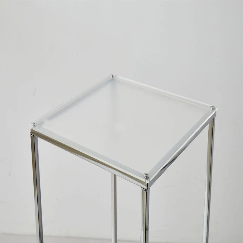 support floral transparent moderne or grande occasion anniversaire mariage événement