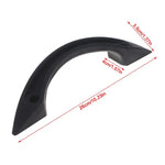 accessoire voiture noir moderne grille ventilation anneau fixation plaque protection