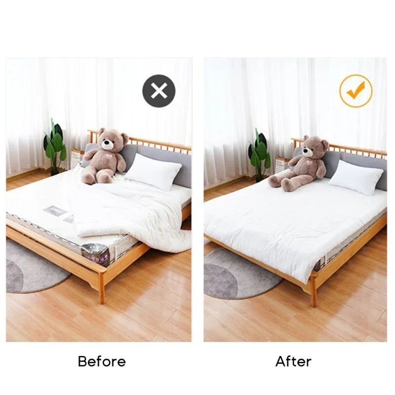 tapis tressé alvéolaire protection matelas crème minimaliste 40x40cm 50x50cm 50x80cm 60x60cm 70x140cm