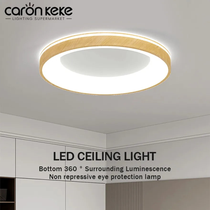 Lampe LED moderne grain bois blanc brun foncé éclairage quotidien 2000 82000 lumens 15
