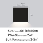 applique murale moderne noire fixée mur éclairage quotidien cuisine chambre coucher minimaliste
