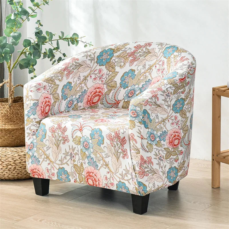 Coussin protection fauteuil moderne fleuri lavable maison restaurant chambre salon étudiants