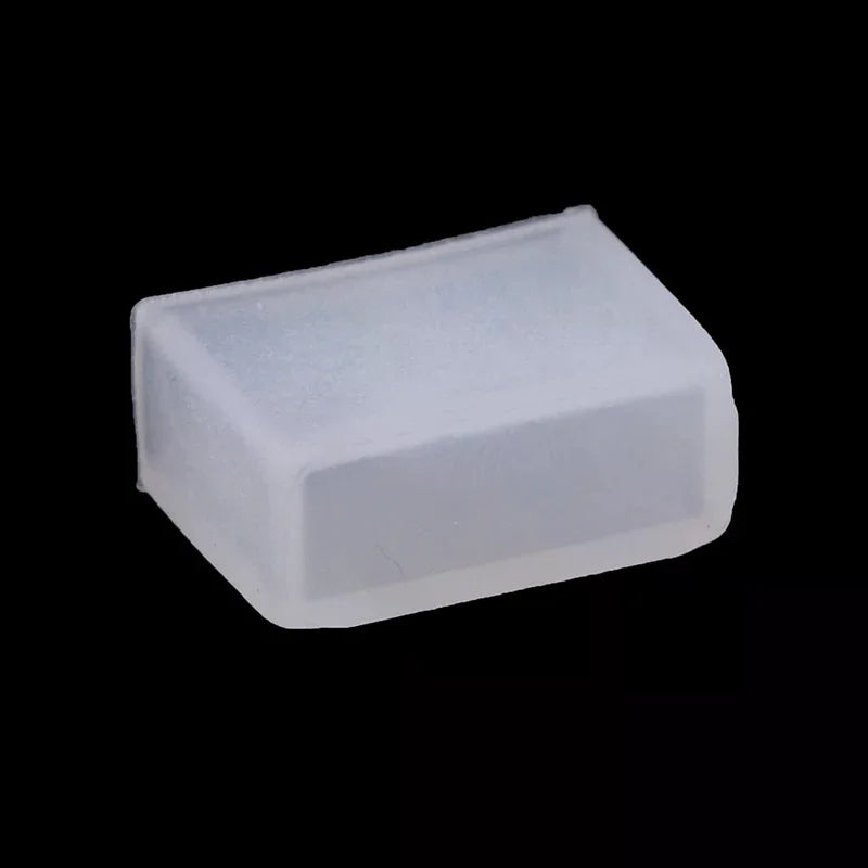 protection moderne blanc translucide silicone étanche 50 pièces cache objet