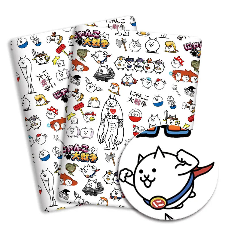 tapis bain tissu brocart imprimé dessins animés résistance abrasion coton polyester multicolore